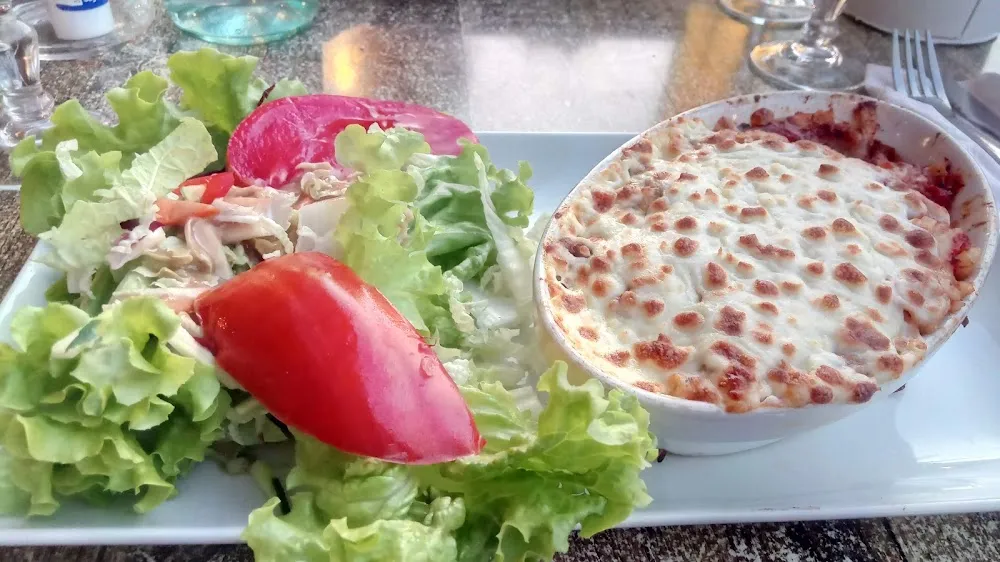 Lasagne Avec Salade